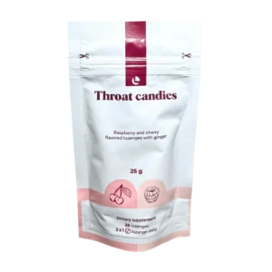 THROAT CANDIES - RASPBERRY, CHERRY *NEW*
