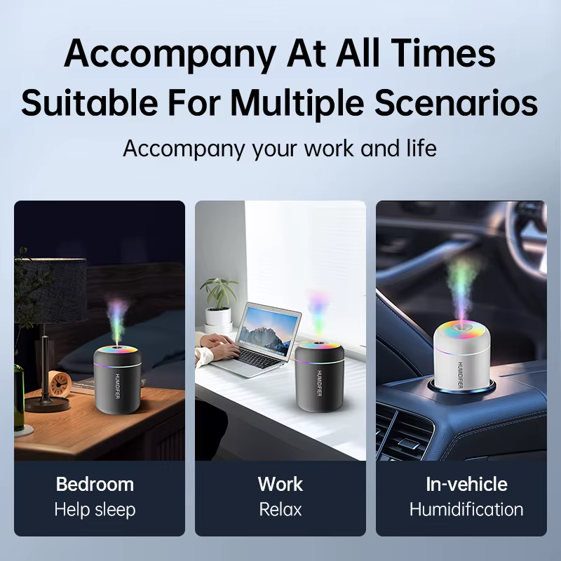 MINI AIR HUMIDIFIER AROMA DIFFUSER - Image 5
