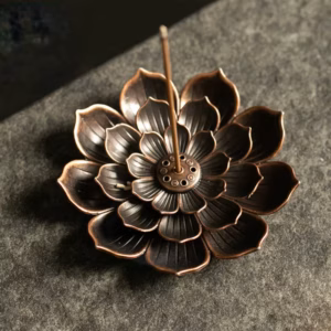 ELEGANT METAL INCENSE STAND