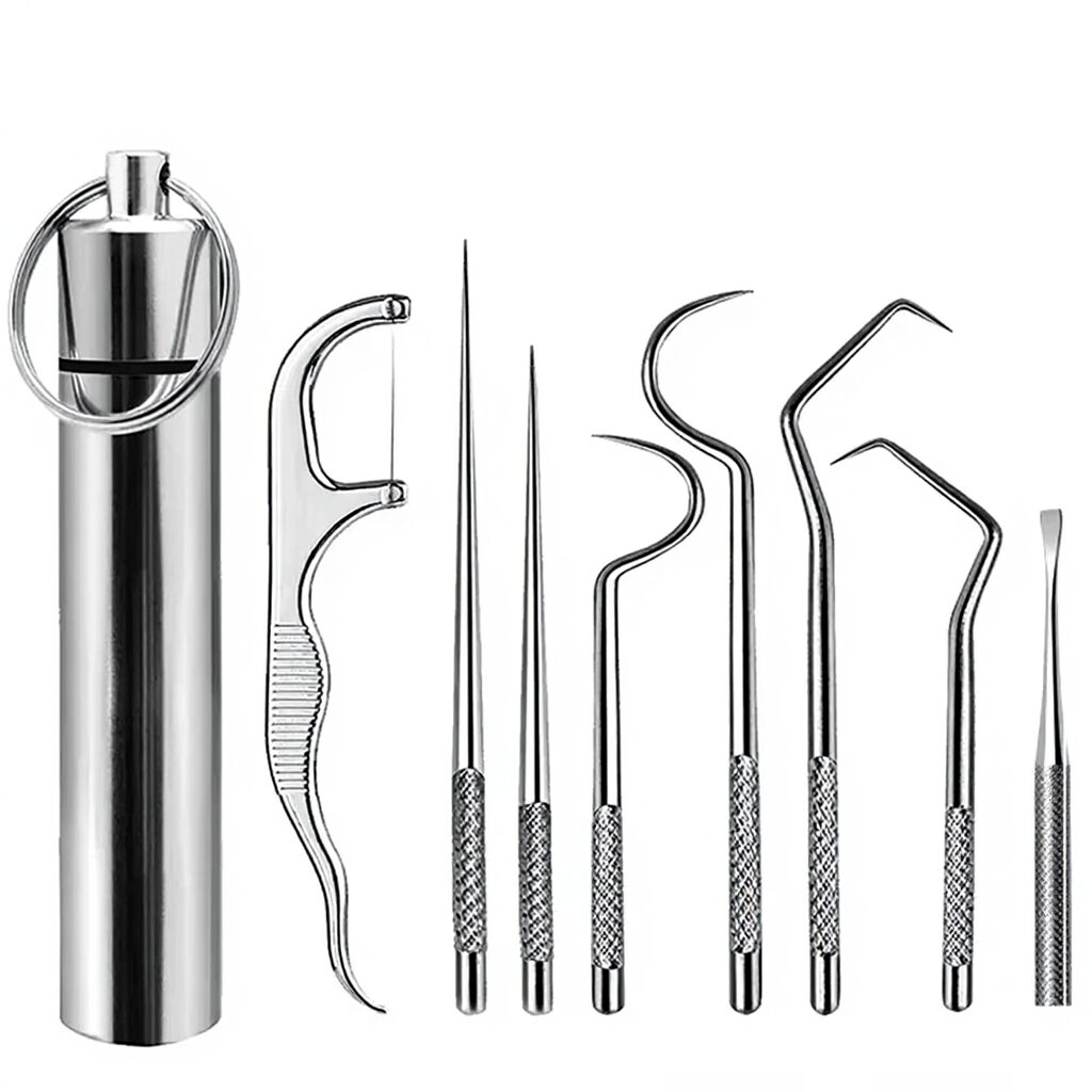 STAINLESS STEEL TOOTHPICK SET
